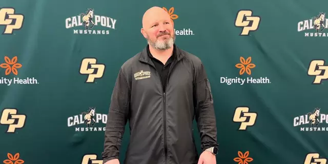 Poster image for Cal Poly Wrestling Head Coach Jon Sioredas Post Dual Press Conference - SIUE (Feb. 2, 2025)