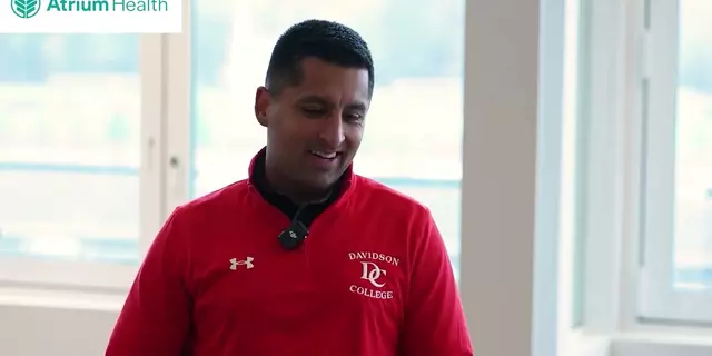 Poster image for WEEK 9: Coaches Corner with Head Coach Saj Thakkar presented by Atrium Health.