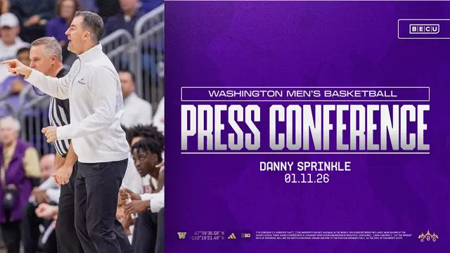 Poster image for Head Coach Danny Sprinkle Postgame Press Conference: Ohio State