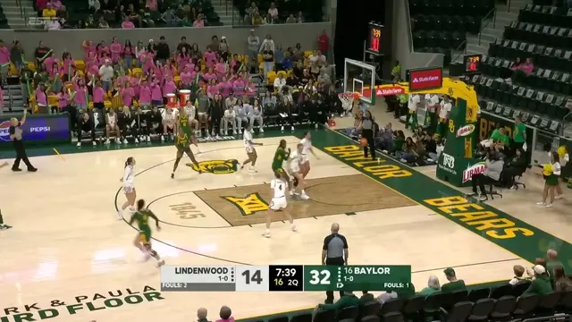 Poster image for Baylor Basketball (W): Bella Fontleroy (26 PTS) Highlights vs. Lindenwood | November 9, 2025