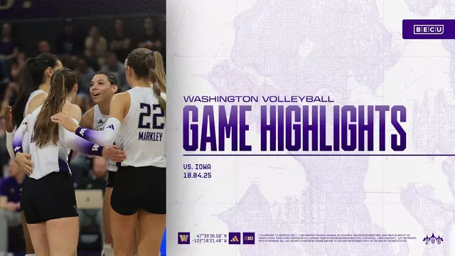 Poster image for Washington 3, Iowa 0 | Huskies Highlights