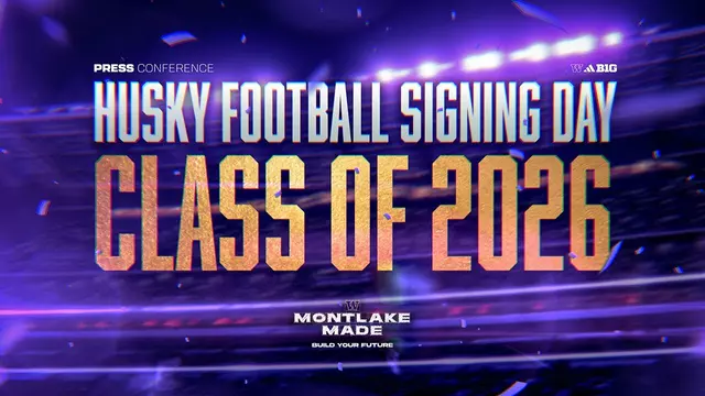 Poster image for UW Football Press Conference: National Signing Day
