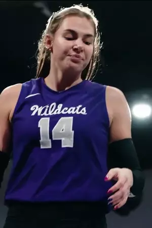 Poster image for K-State Volleyball | Recap vs #21 Baylor