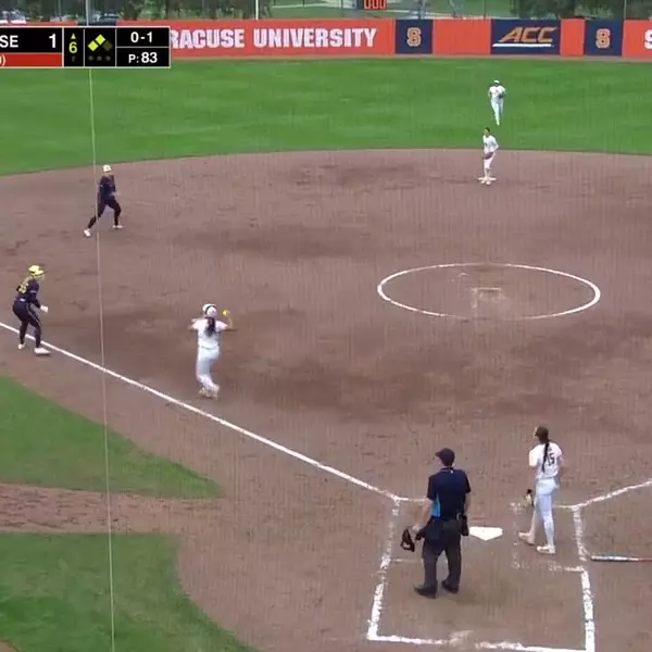 Image related to Syracuse Softball Highlights vs. Notre Dame 4/17/26