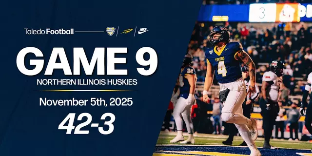 Poster image for Toledo Football vs. Northern Illinois - Game 9