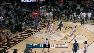 Oregon State Beavers Highlights vs. San Diego Toreros