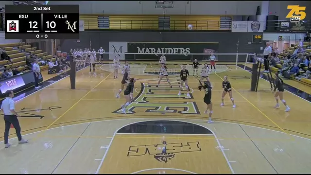 Poster image for Highlights: Millersville Volleyball vs. East Stroudsburg (November 7, 2025)