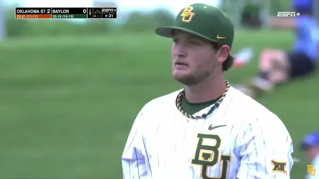 Poster image for Baylor Baseball: Highlights vs. Oklahoma State (Game 2) | May 10, 2025