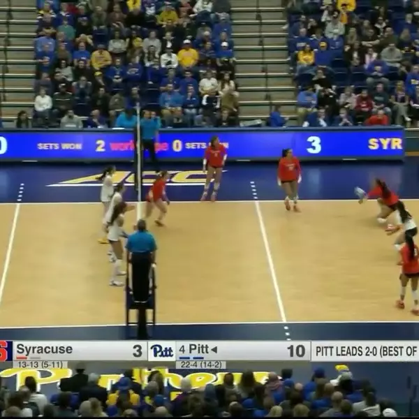 Image related to Highlights | Volleyball vs. #4 Pitt