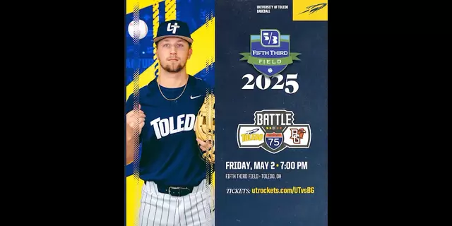 Poster image for Toledo Baseball vs BGSU - Battle of I-75 @ Fifth Third Field