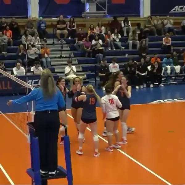 Image related to Highlights | Syracuse Volleyball vs. Virginia Tech