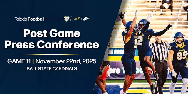 Poster image for Toledo Football - Post Game Press Conference - Game 11 - 11/22/2025