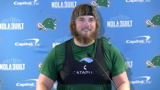 Poster image for Tulane Tuesday: OL Jack Hollifield - 12/2/25