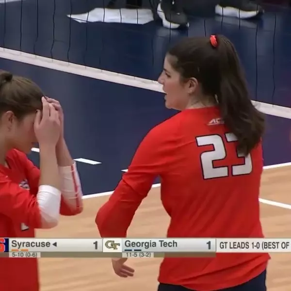 Image related to Highlights | Syracuse Volleyball vs. Georgia Tech