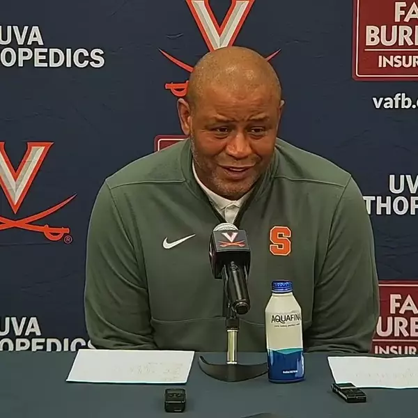 Image related to Adrian Autry postgame at Virginia