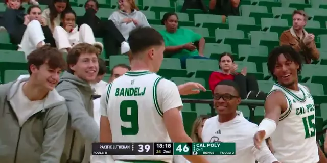 Poster image for Cal Poly vs. PLU, Men's Basketball Highlights -- Nov 5th, 2025