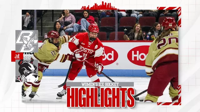 Poster image for Highlights: Women's Ice Hockey vs. BC (11/14/25)