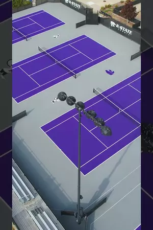 Poster image for K-State Tennis | Court Updates and Resurfacing