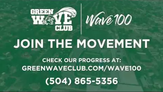 Poster image for Tulane Athletics: Wave 100