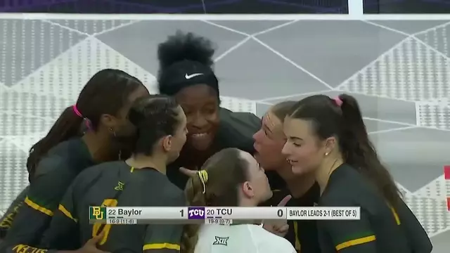 Poster image for Baylor Volleyball: Highlights vs. TCU | November 26, 2025