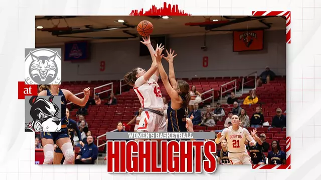 Poster image for Highlights: Women's Basketball vs. Quinnipiac (11/3/25)