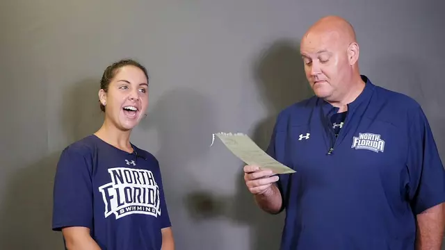 Poster image for UNF Women's Swimming-Get to Know Coach Liz