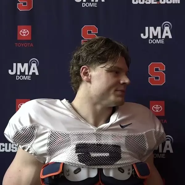 Image related to Antoine Deslauriers Press Conference | Spring Ball Day 3