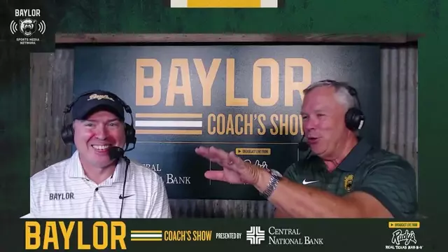 Poster image for Baylor Cross Country: David Barnett on the Baylor Coach's Show | August 20, 2025