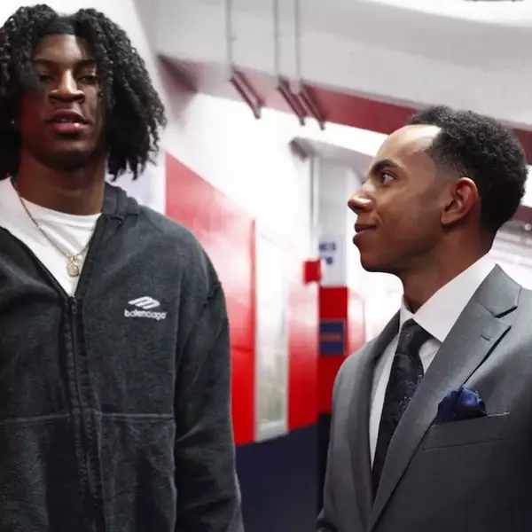 Image related to Donnie Freeman postgame vs. Delaware State