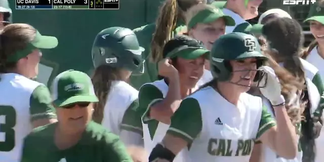 Poster image for Cal Poly vs. UC Davis, Softball Highlights -- May 3rd, 2024 -- Game 2