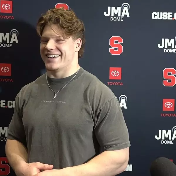 Image related to Antoine Deslauriers Press Conference | Spring Ball Day 10