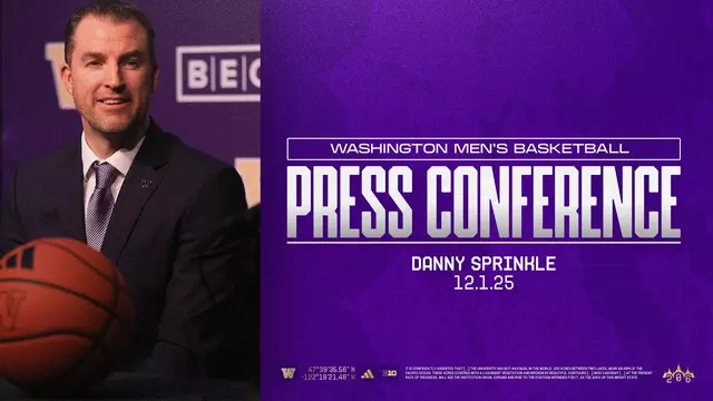 Poster image for Head Coach Danny Sprinkle Press Conference: December 1, 2025