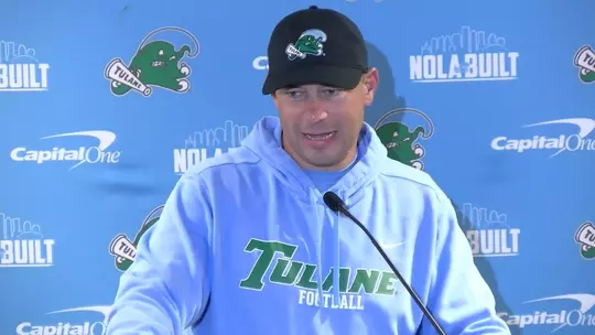 Poster image for Tulane Tuesday: HC Jon Sumrall - 12/2/25