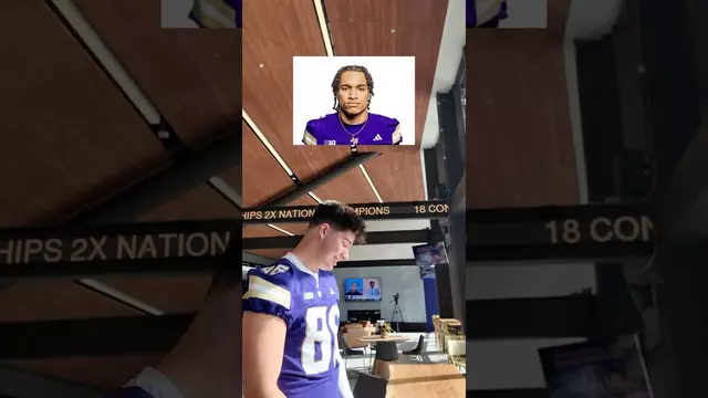 Poster image for Deep in Facebook and tagged photos for these gems 😂 #GoHuskies #football #throwback