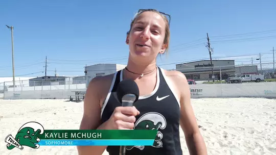 Poster image for Tulane Beach Volleyball Highlights vs ULM