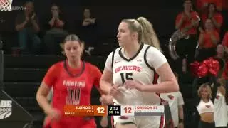 Oregon State WBB Highlights vs Illinois