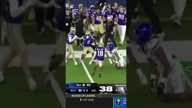 Poster image for Count ‘em, that’s 🖐️ picks in the LA Bowl. #GoHuskies #gronk #labowl #bowlgame #bowlgame