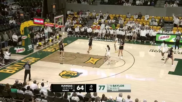 Poster image for Baylor Basketball (W): Condensed Game vs Kansas | January 11, 2026