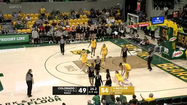 Poster image for Baylor Basketball (W): Darianna Littlepage-Buggs Highlights (10 PTS) vs Colorado | January 8, 2026