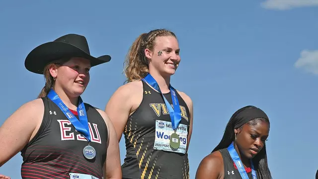 Poster image for 3x PSAC Champ Hannah Woelfling and Coach B talk about the record-setting performance