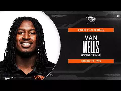Poster image for Oregon State Football: Van Wells Meets The Media (Oct. 27, 2026)