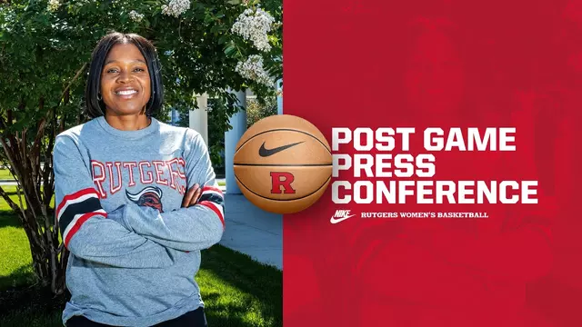 Poster image for Women’s Basketball Post Game Press Conference - Maryland