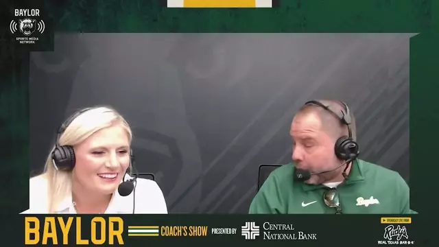 Poster image for Baylor Coach's Show: Maddie Luitwieler-Caruana | April 24, 2025
