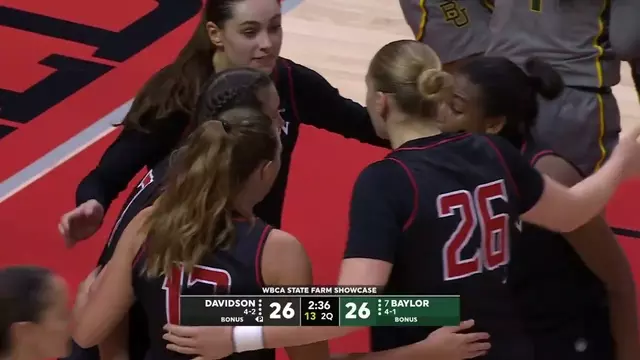 Poster image for Baylor Basketball (W): Condensed Game vs. Davidson | November 22, 2025