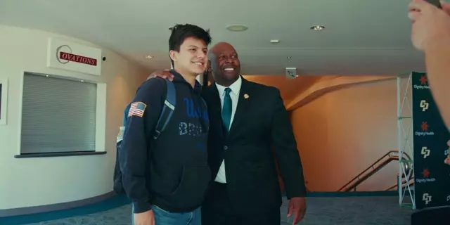 Poster image for New Head Football Coach Tim Skipper's First Day On Campus