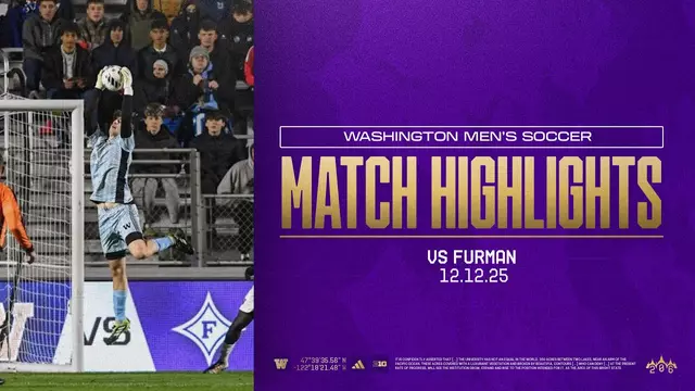 Poster image for Washington 3, Furman 1 | Huskies Highlights