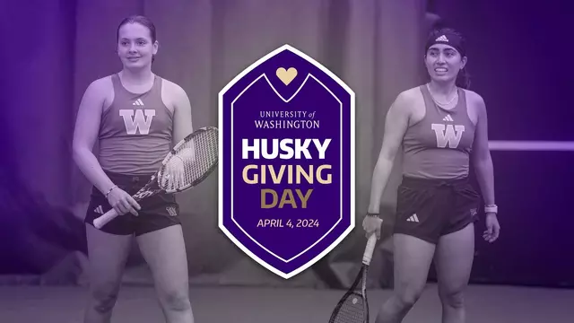 Poster image for 2024 Husky Giving Day: Women's Tennis