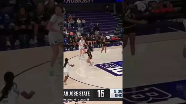 Poster image for Again! 👌👌👌 That's 3️⃣ three-pointers this quarter for Sayvia Sellers! She's at 1️⃣3️⃣ points!