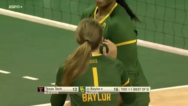 Poster image for Baylor Volleyball: Highlights vs Texas Tech | November 20, 2025