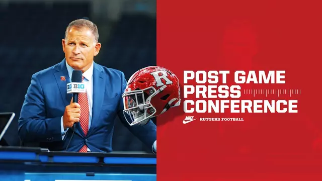 Poster image for Head Coach Greg Schiano Post Game Press Conference - Penn State